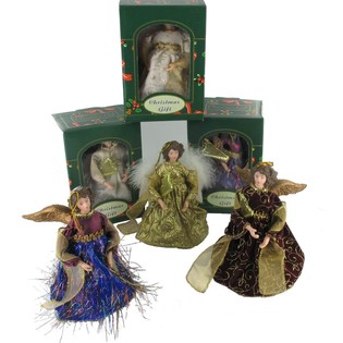 DÉCORATION ANGES DE NOËL (24 pcs.)