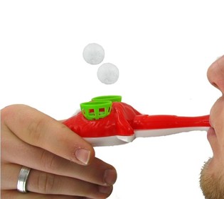 JEU DE LA BALLE FLOTTANTE - PIPE &Agrave; SOUFFLER (24 pcs)