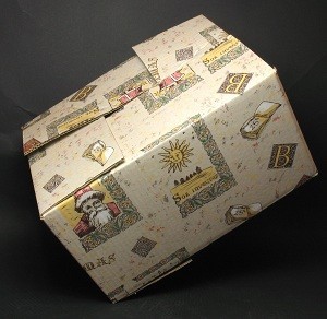 BOÎTE POUR COLIS DE NOËL (25 pcs.)