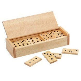 JEU DE DOMINO EN BOIS