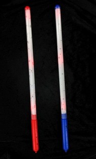 GRAND BÂTON LUMINEUX LED CLIGNOTANT - MODÈLE 1 (12 pcs)