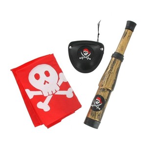 Panoplie de Pirate 3 Pi&egrave;ces (24 pcs)