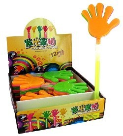 Mains Clapeuses Lumineuses Glow Stick (12 pcs)