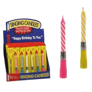 BOUGIES CHANTANTES (36 pcs.)