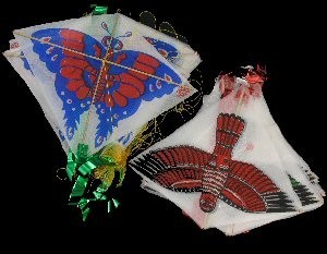 CERF-VOLANT G&Eacute;ANT EN CHA&Icirc;NE DE 30 PI&Egrave;CES (6 pcs)