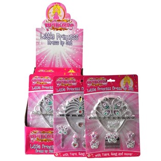 Set de Tiare de Princesse sur Carte (24 pièces)