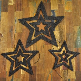 3 ÉTOILES DE NOËL (2 pcs.)