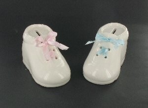 Tirelire Chaussure de B&eacute;b&eacute; (6 pcs)