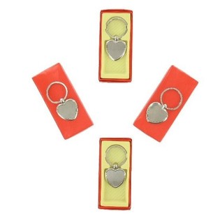 PORTE-CLÉS EN BOÎTE CADEAU - MODÈLE COEUR (8 pcs)