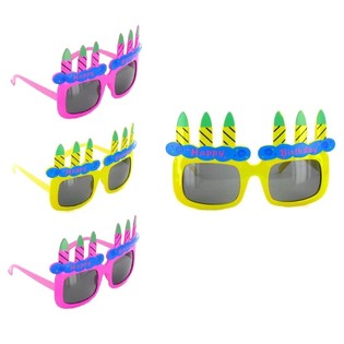 LUNETTES DE F&Ecirc;TE HAPPY BIRTHDAY (12 pcs)