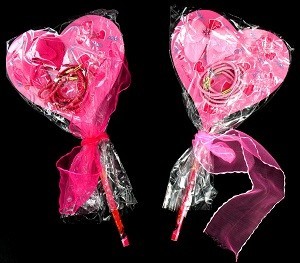 KIT ACCESSOIRES CHEVEUX FILLE SUR COEUR (12 pcs)