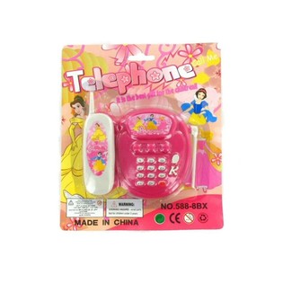 T&Eacute;L&Eacute;PHONE POUR ENFANTS AVEC MUSIQUE (6 pcs)