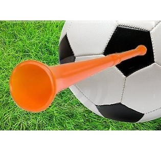 VUVUZELA ORANGE (Lot de 3)