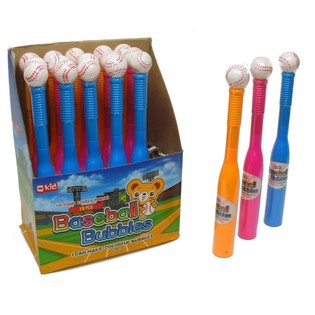 BULLES DE SAVON BATTE DE BASEBALL (18 pcs)