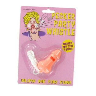 SIFFLET PENIS SUR CARTE (Lot de 12)