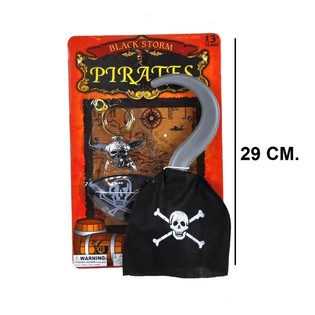 Ensemble de Pirate - BLACK STORM (6 pcs.)