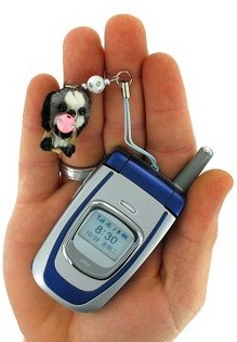 Bijou de Téléphone Portable Chien (12 pcs)