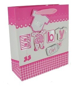 SAC DE NAISSANCE - ROSE B&Eacute;B&Eacute; (12 pcs)