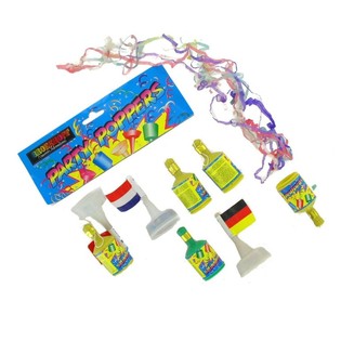 Canons &agrave; Confettis Party Poppers (11x5 pcs)