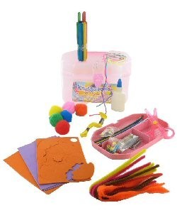 Mallette de Loisirs Cr&eacute;atifs | Kit Bricolage Enfant B2B