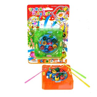 JEU DE PÊCHE AUX POISSONS SUR CARTE (6 pcs.)