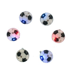 BADGE DE FOOTBALL LUMINEUX À LED (25 pcs)