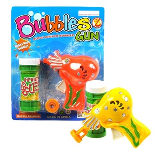 PISTOLET À BULLES DE SAVON SUR CARTE (6 pcs)