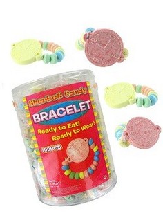 Bracelet de Bonbons 14g en Tube (100 pcs)