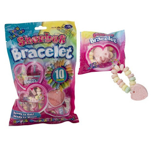 Bracelets de Bonbon - Sachet de 10 pièces de 12g (Lot de 12)
