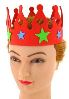 Couronne de Roi en Mousse (12 pi&egrave;ces)