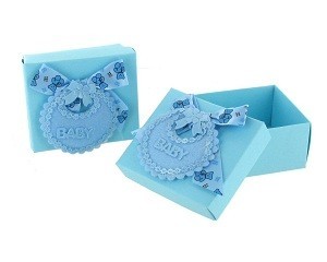 Bo&icirc;te Cadeau B&eacute;b&eacute; Bleue (12 pcs)