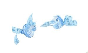 T&Eacute;TINE D&Eacute;CORATIVE - BLEU B&Eacute;B&Eacute; (12 pcs)