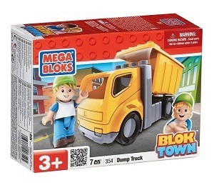 Camion Benne Mega Bloks Blok Town - 354 (2 pcs)