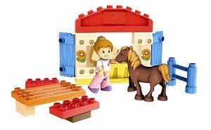 MEGABLOKS BLOK TOWN L'ÉCURIE DES PONEYS - 361 (2 pcs.)