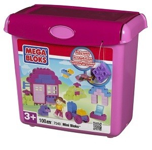 MEGABLOKS MINI BLOKS - 7540 Jeu de Construction (100 pi&egrave;ces)