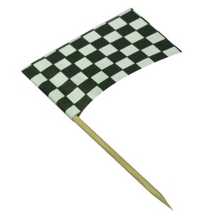 PETITES PIQUES DRAPEAU DE COURSE (135 pcs)