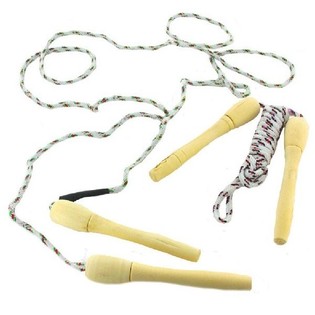CORDE &Agrave; SAUTER EN BOIS (12 pcs)