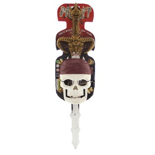 Masque de pirate avec grande &eacute;p&eacute;e (6 pcs)