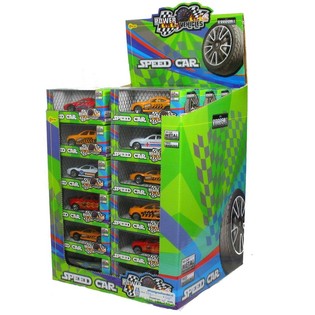 VOITURES EN M&Eacute;TAL &Eacute;CHELLE 1:64 (48 pcs)