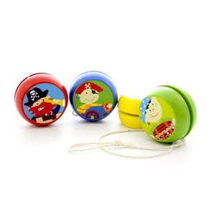 Yoyo en Bois Pirate (12 pcs)