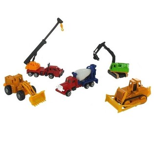 VÉHICULES DE CHANTIER EN MÉTAL (35 pcs)
