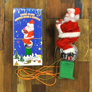 Père Noël sur Monocycle (2 pcs)