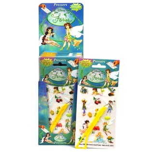 AUTOCOLLANTS D&Eacute;CALCOMANIES DISNEY FAIRIES EN PR&Eacute;SENTOIR (48 pcs)