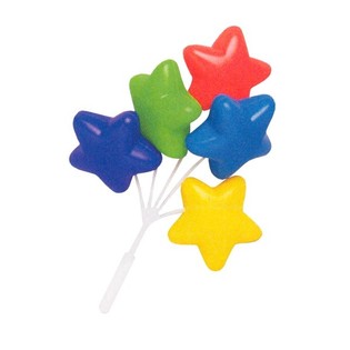 CUPCAKE PRIKKER - GRAPPE DE BALLONS &Eacute;TOILES (14 pcs)