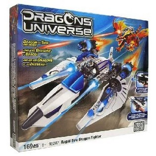 Mega Bloks Dragon Battle - Avion de Chasse et Dragon