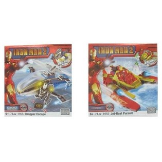 V&eacute;hicule et figurine MEGABLOKS Iron Man 2