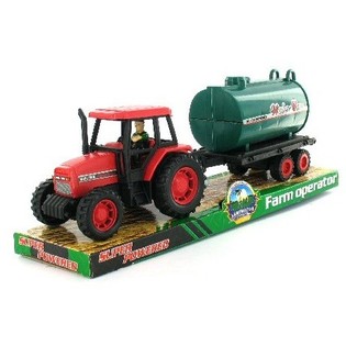 Grand Tracteur avec Remorque - Mod&egrave;le 2 (2 pcs)