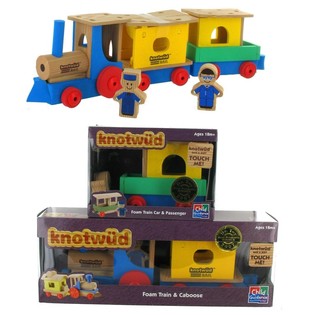 Train en Mousse KNOTWUD + Wagon Suppl&eacute;mentaire