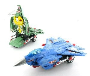 ROBOT F16 BUMP & GO - Avion de Chasse Transformable