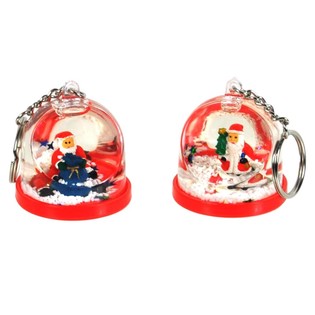 PORTE-CLÉS BOULE À NEIGE (12 pcs.)